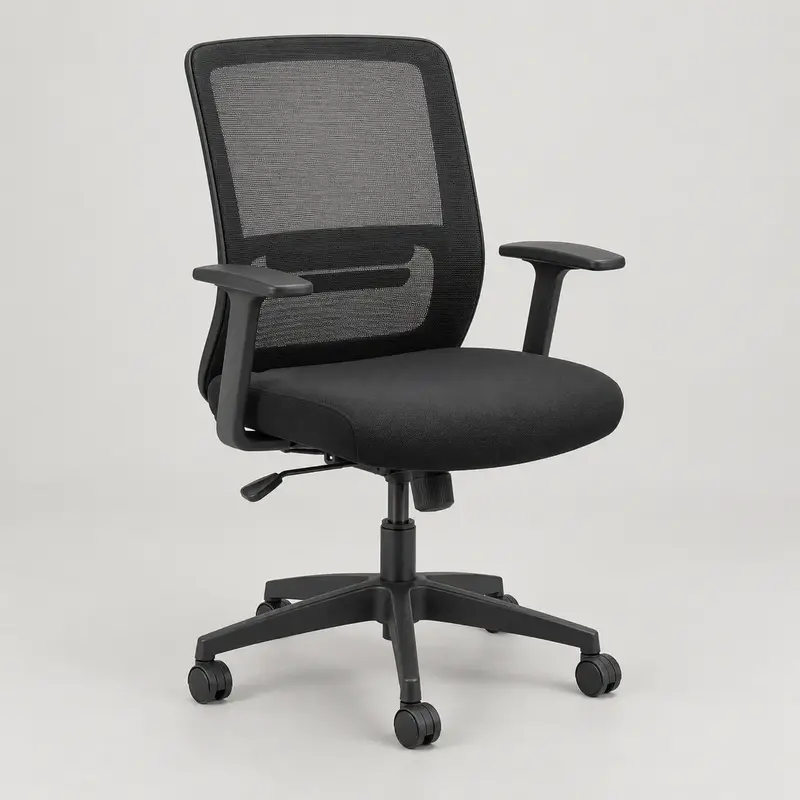 Black Mesh Site Office Chair