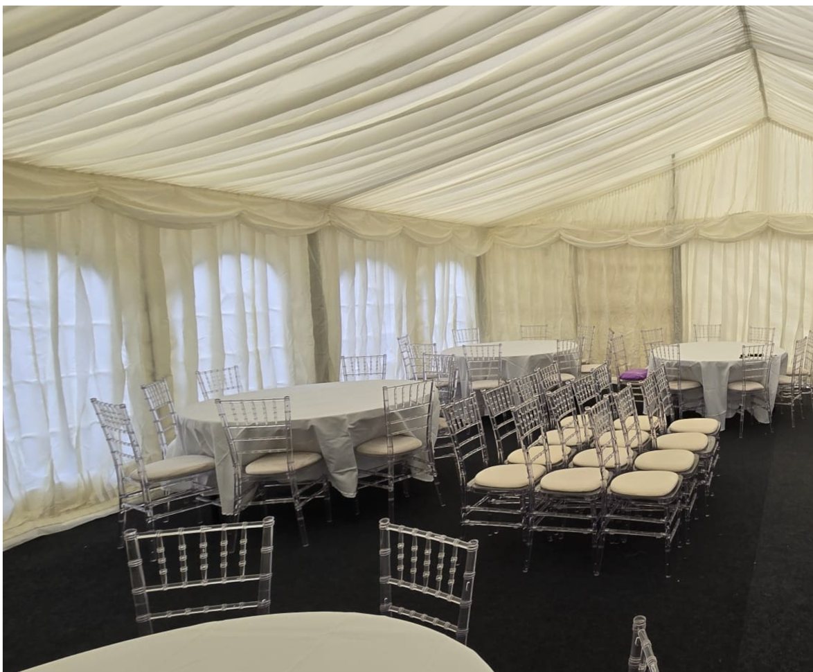 4m Span Marquee Linings